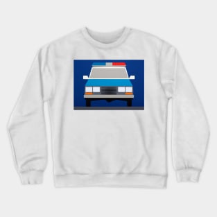 Police Car 1988 Crewneck Sweatshirt